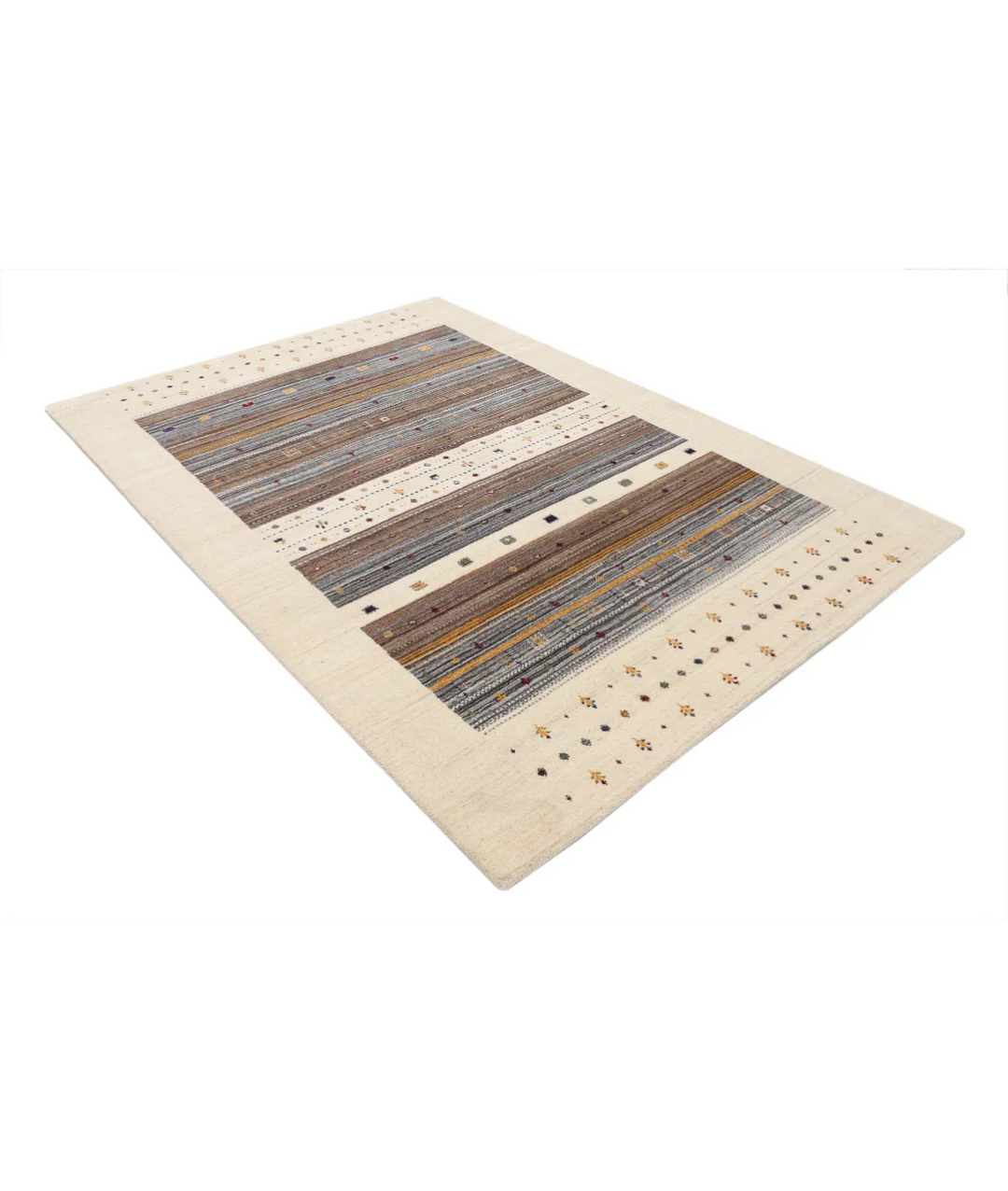 Hand Made Lori Wool Rug 5' 8" x 7' 10" - No. AT61739