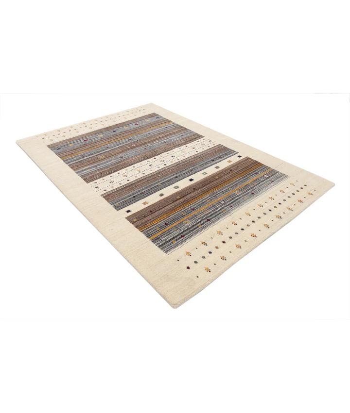 Hand Made Lori Wool Rug 5' 8" x 7' 10" - No. AT61739