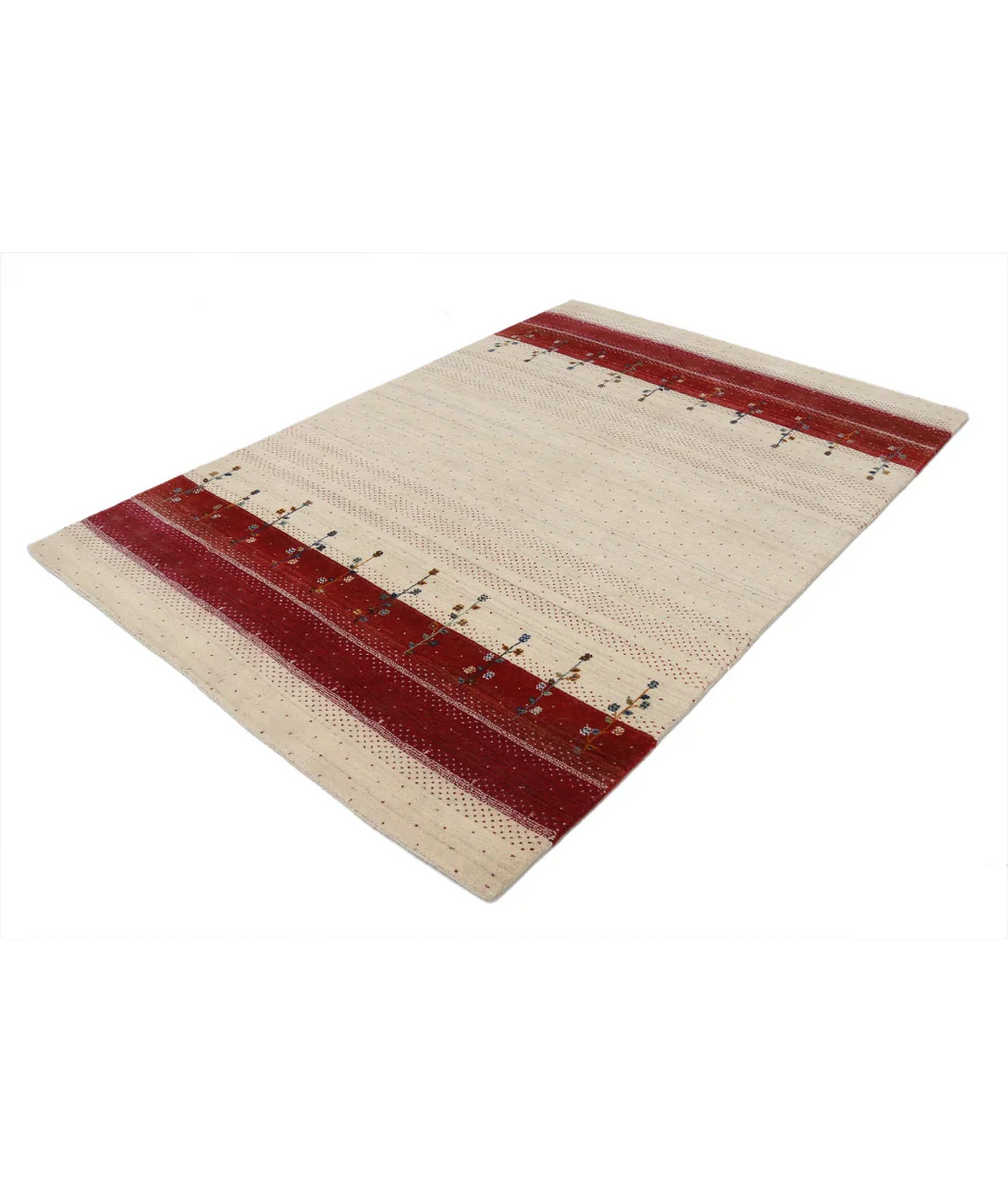 Hand Made Lori Wool Rug 5' 3" x 7' 7" - No. AT59977