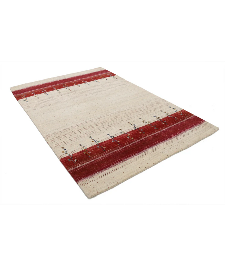 Hand Made Lori Wool Rug 5' 3" x 7' 7" - No. AT59977