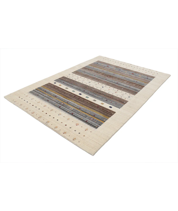 Hand Made Lori Wool Rug 5' 7" x 7' 10" - No. AT77687