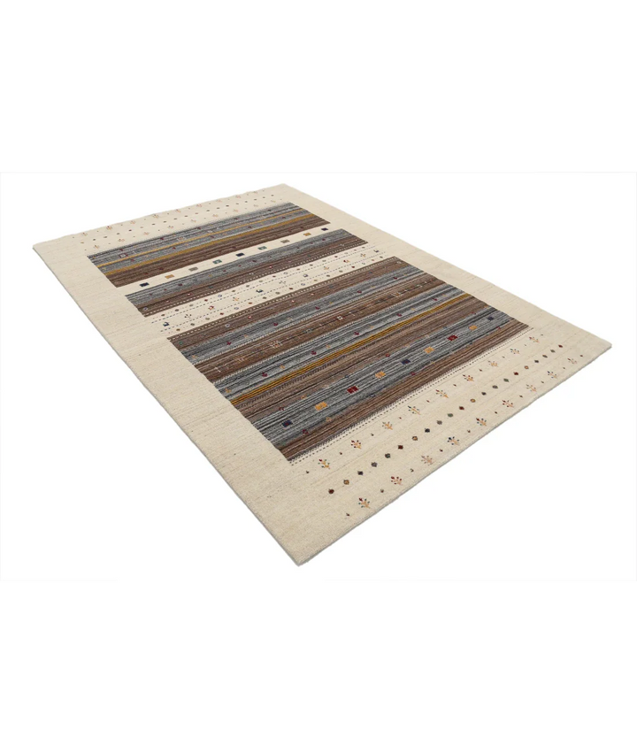 Hand Made Lori Wool Rug 5' 7" x 7' 10" - No. AT77687