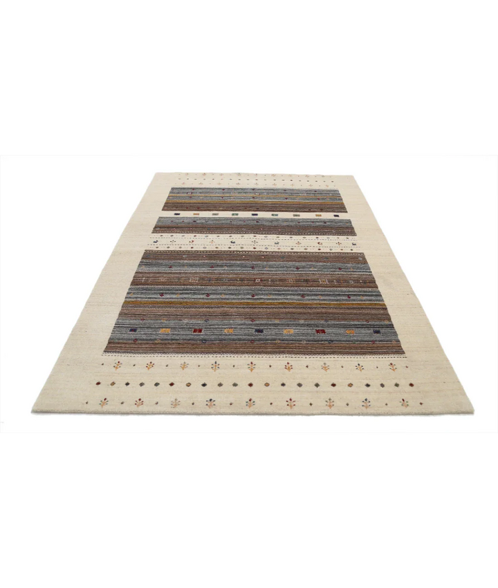 Hand Made Lori Wool Rug 5' 7" x 7' 10" - No. AT77687