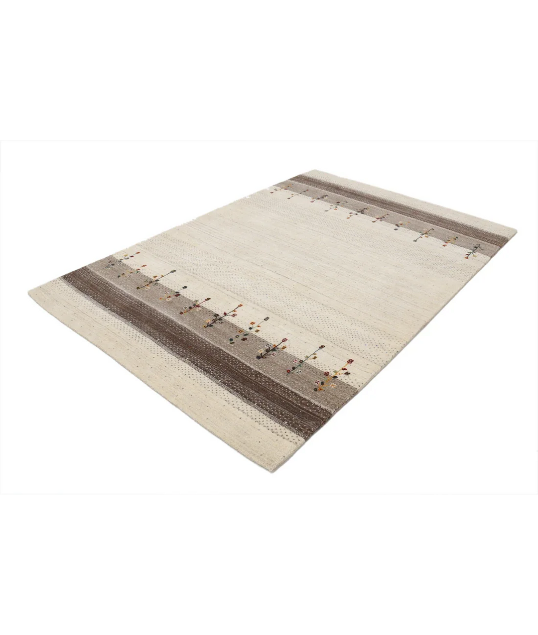 Hand Made Lori Wool Rug 5' 3" x 7' 7" - No. AT57203