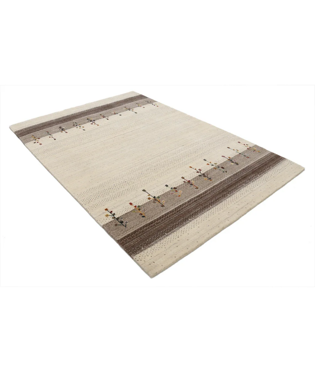 Hand Made Lori Wool Rug 5' 3" x 7' 7" - No. AT57203