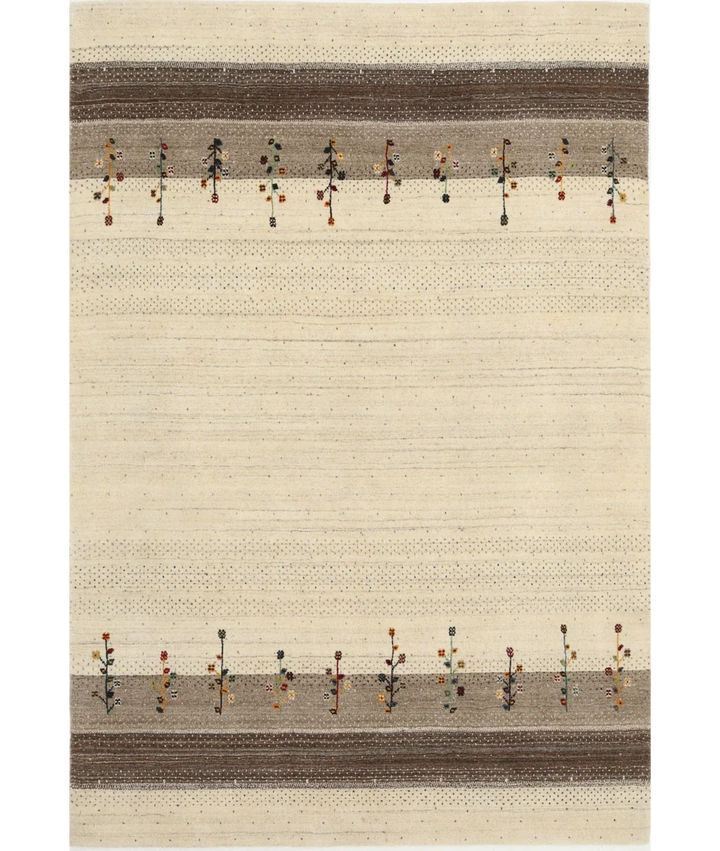 Hand Made Lori Wool Rug 5' 3" x 7' 7" - No. AT57203