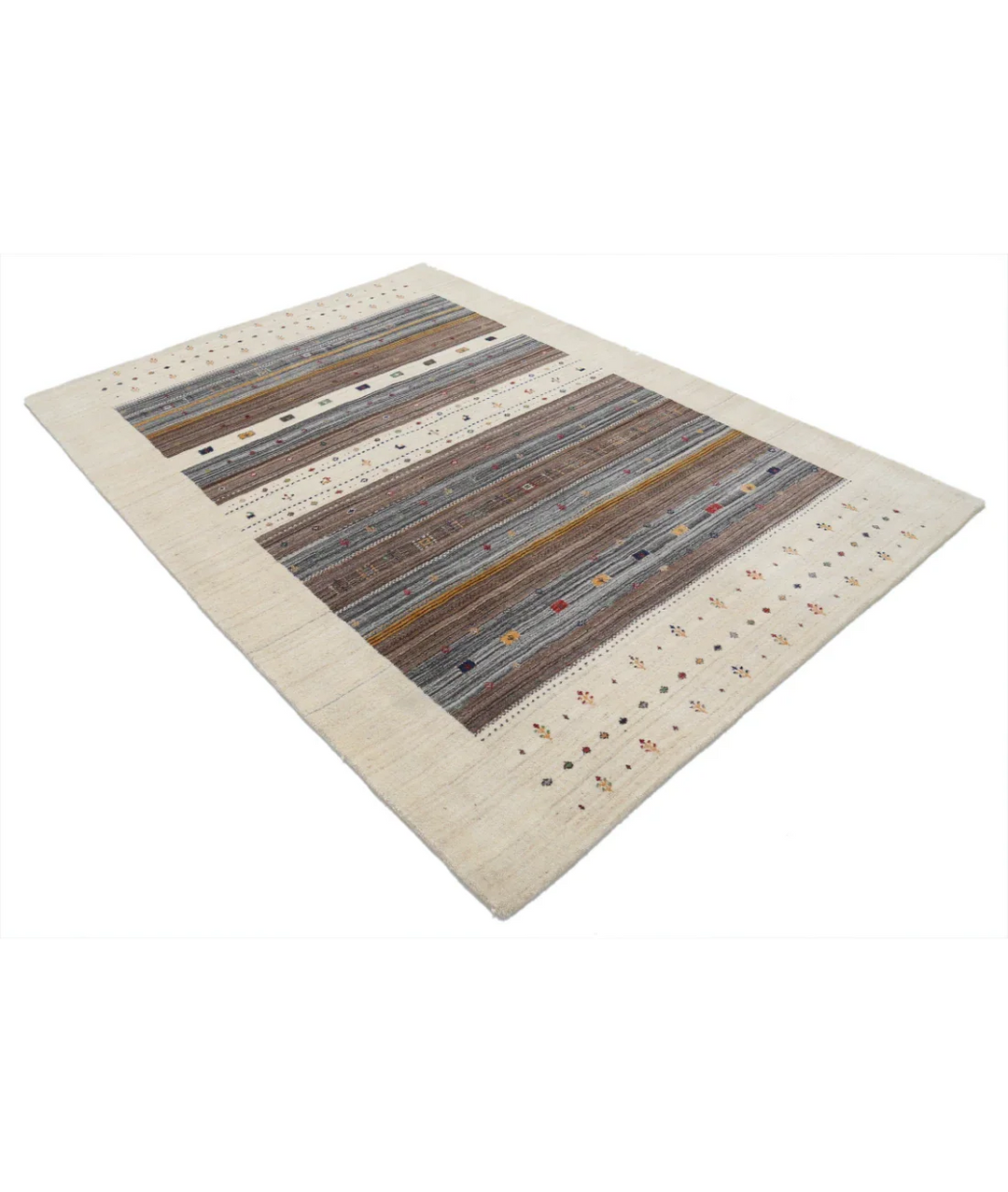 Hand Made Lori Wool Rug 5' 9" x 7' 10" - No. AT43531