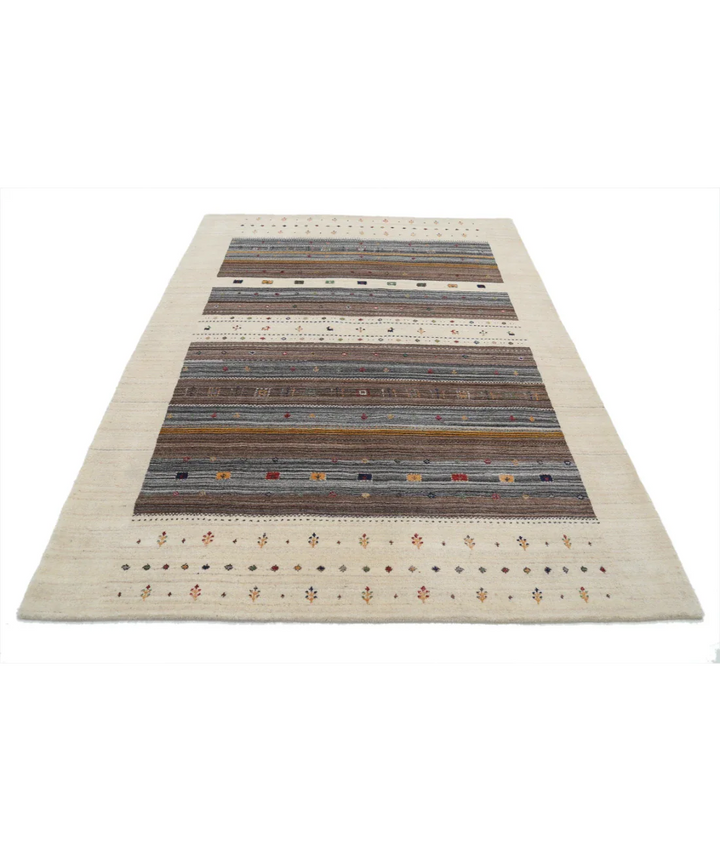Hand Made Lori Wool Rug 5' 9" x 7' 10" - No. AT43531