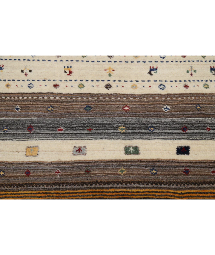 Hand Made Lori Wool Rug 4' 0" x 5' 11" - No. AT94600