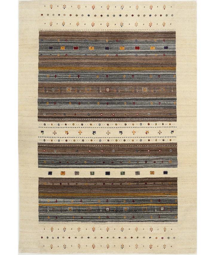 Hand Made Lori Wool Rug 5' 7" x 7' 10" - No. AT62800