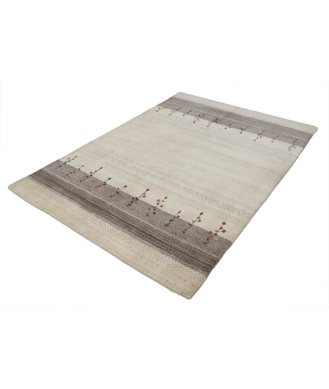 Hand Made Lori Wool Rug 5' 3" x 7' 5" - No. AT90043