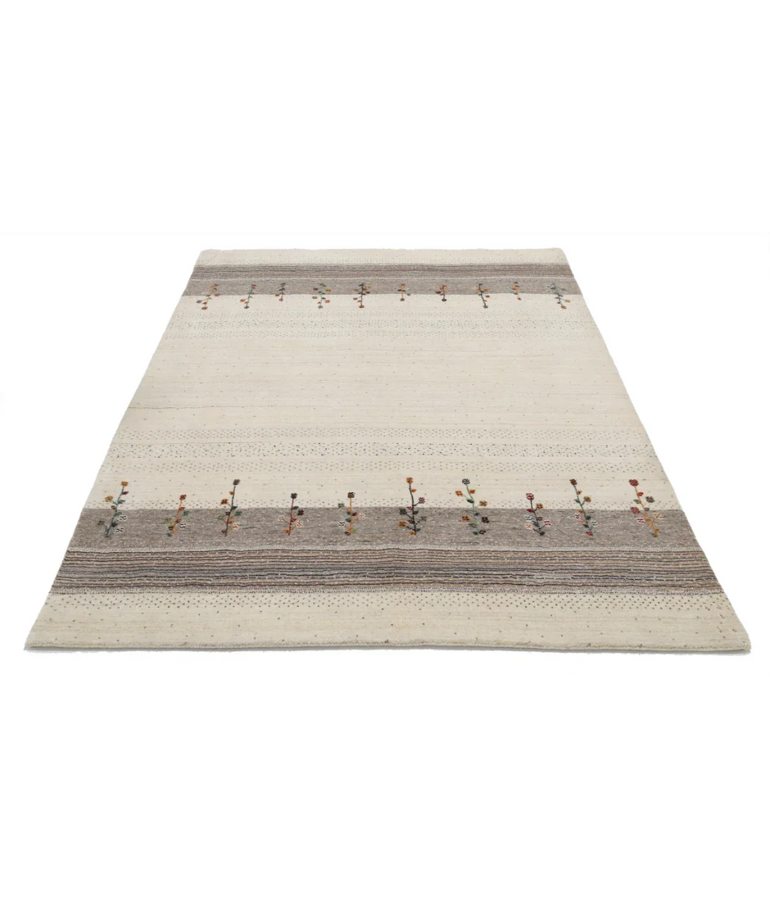 Hand Made Lori Wool Rug 5' 3" x 7' 5" - No. AT90043