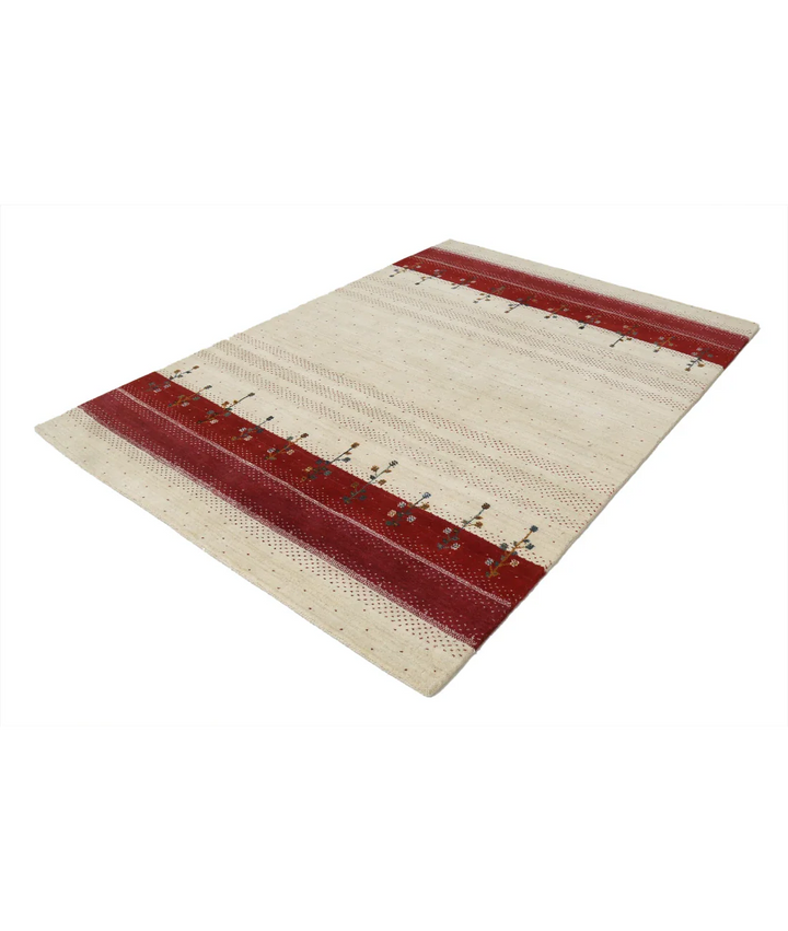 Hand Made Lori Wool Rug 5' 4" x 7' 5" - No. AT61612