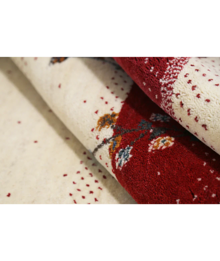 Hand Made Lori Wool Rug 5' 4" x 7' 5" - No. AT61612