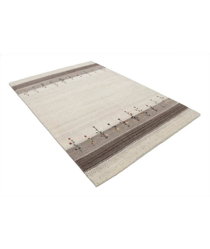 Hand Made Lori Wool Rug 5' 4" x 7' 7" - No. AT64588