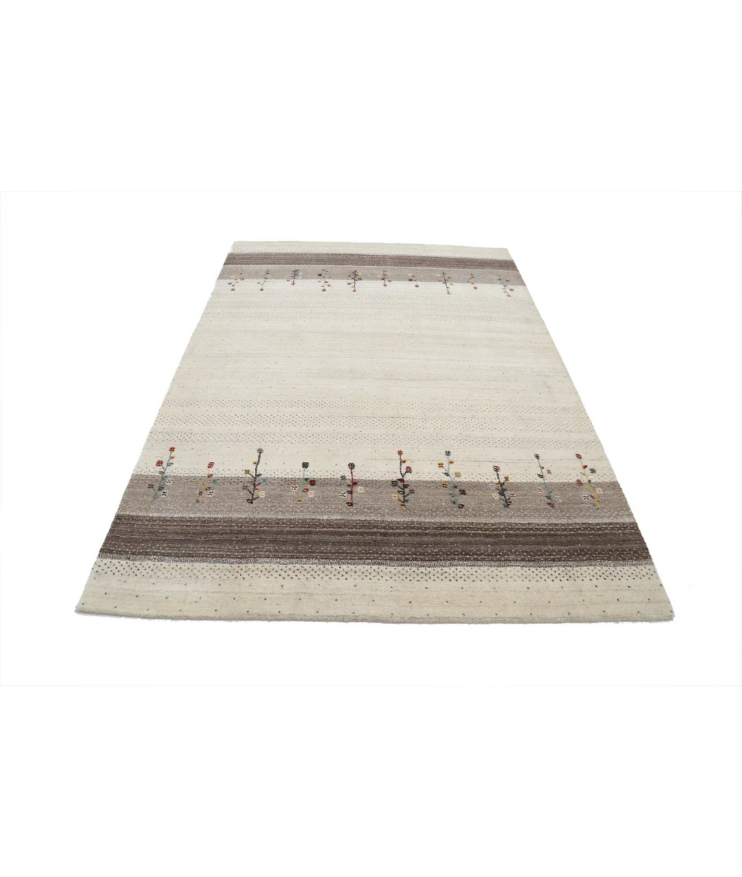 Hand Made Lori Wool Rug 5' 4" x 7' 7" - No. AT64588