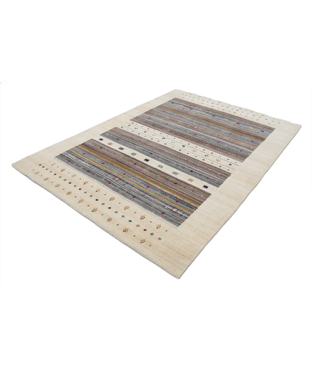 Hand Made Lori Wool Rug 5' 7" x 7' 10" - No. AT96396