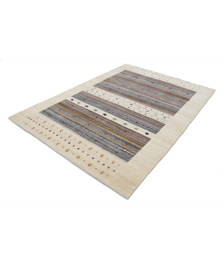 Hand Made Lori Wool Rug 5' 7" x 7' 10" - No. AT96396