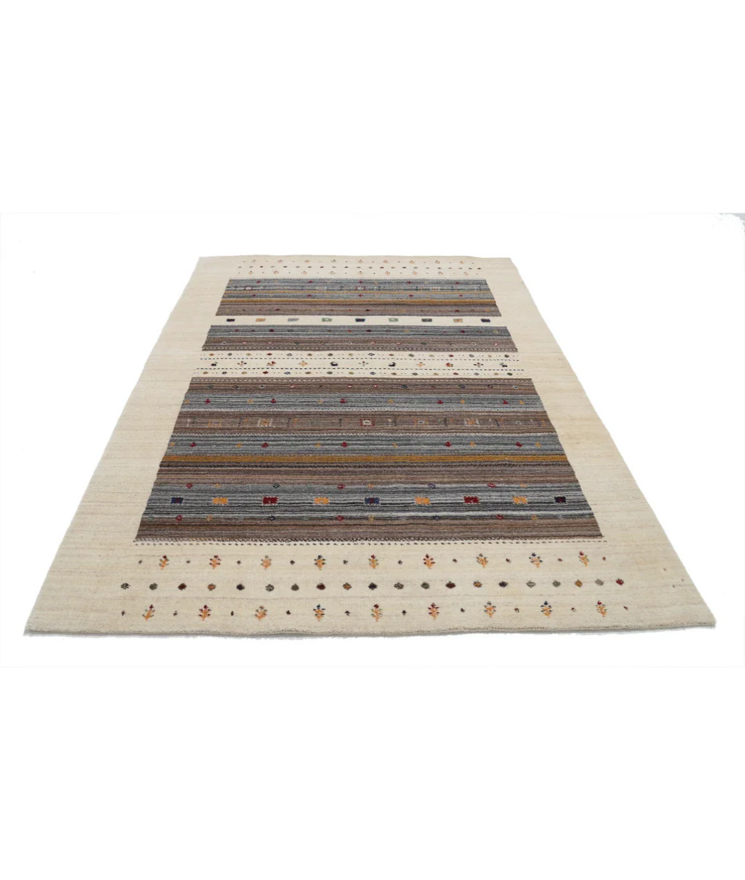 Hand Made Lori Wool Rug 5' 7" x 7' 10" - No. AT96396