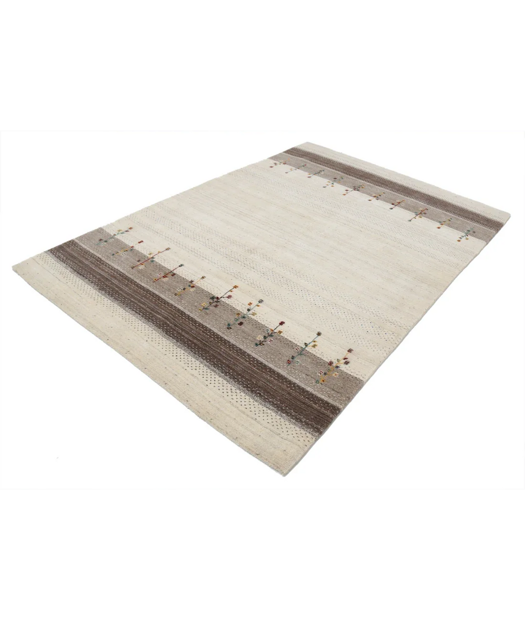 Hand Made Lori Wool Rug 5' 3" x 7' 7" - No. AT64896