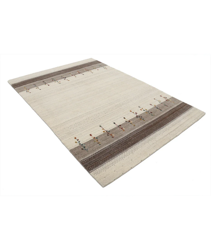 Hand Made Lori Wool Rug 5' 3" x 7' 7" - No. AT64896