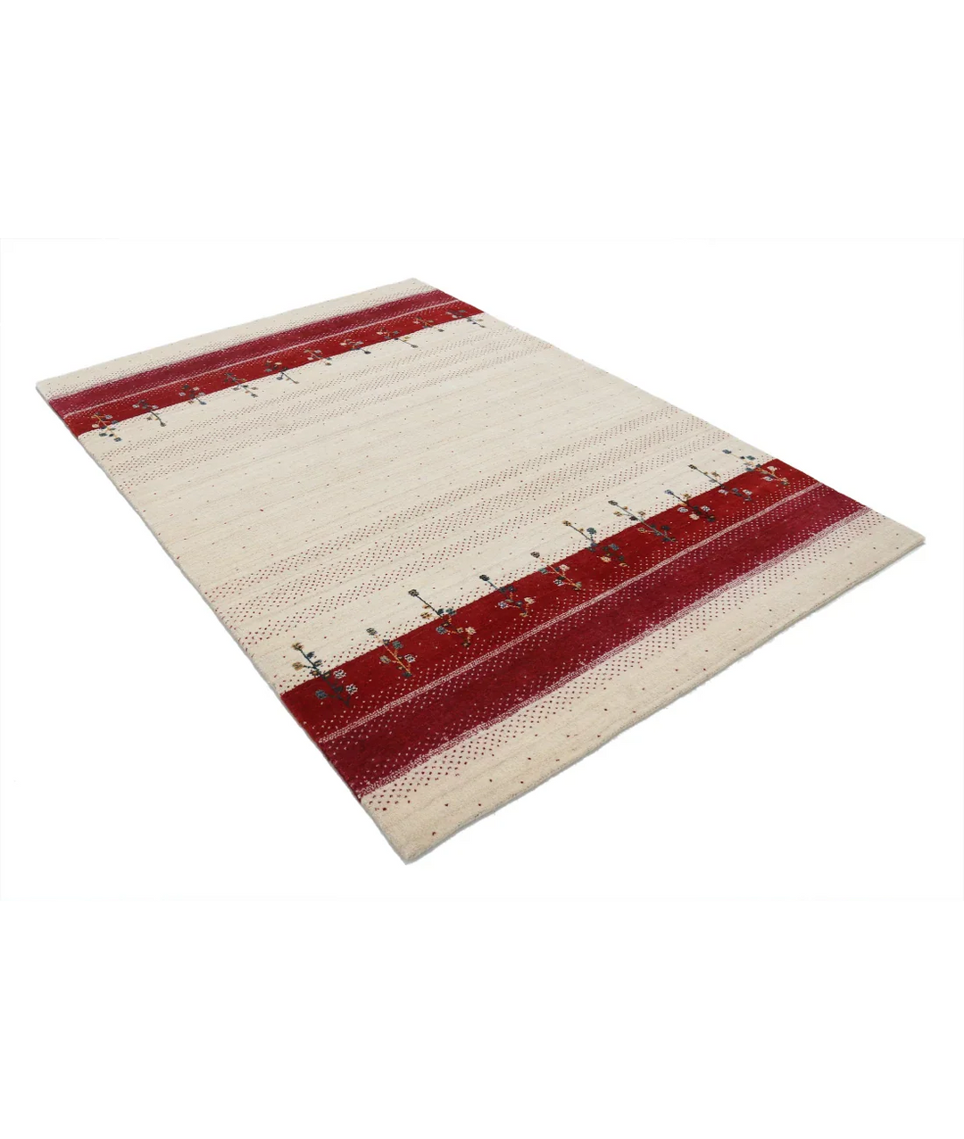 Hand Made Lori Wool Rug 5' 2" x 7' 5" - No. AT93086