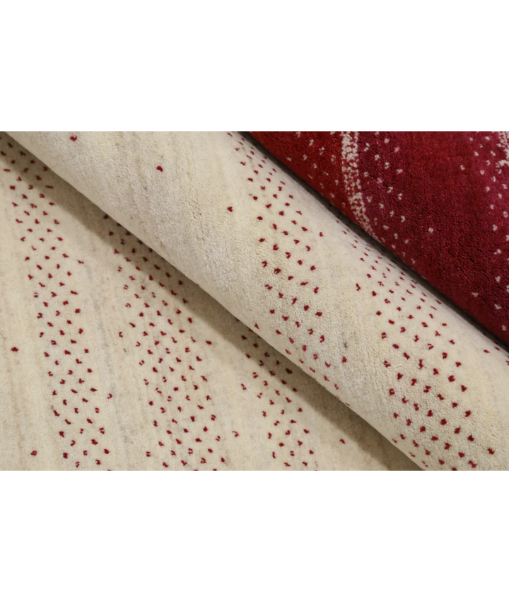 Hand Made Lori Wool Rug 5' 2" x 7' 5" - No. AT93086