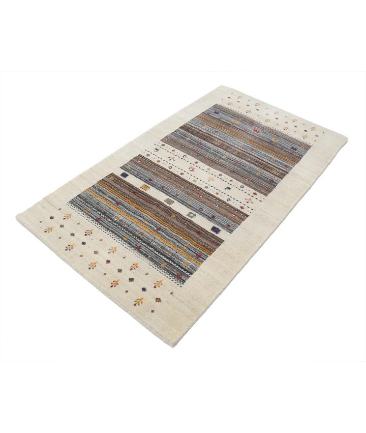 Hand Made Lori Wool Rug 3' 0" x 5' 3" - No. AT96562