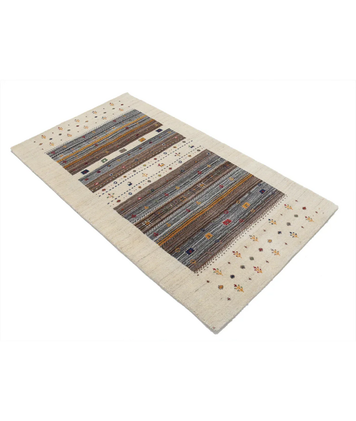 Hand Made Lori Wool Rug 3' 0" x 5' 3" - No. AT96562