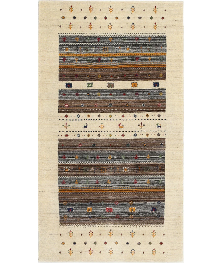Hand Made Lori Wool Rug 3' 0" x 5' 3" - No. AT96562