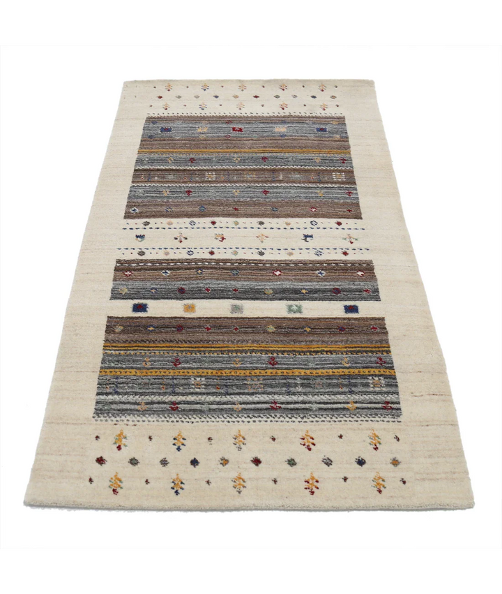 Hand Made Lori Wool Rug 3' 0" x 5' 2" - No. AT15305