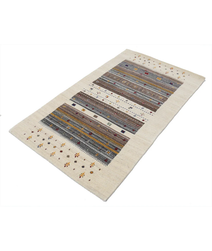 Hand Made Lori Wool Rug 3' 0" x 5' 2" - No. AT85294