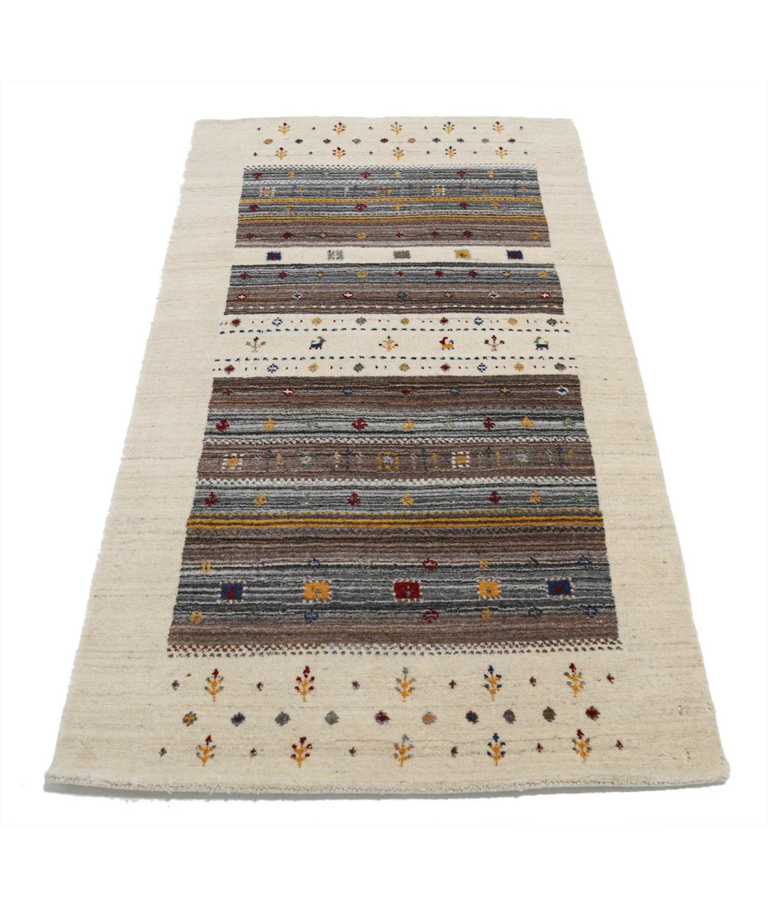 Hand Made Lori Wool Rug 3' 0" x 5' 2" - No. AT85294