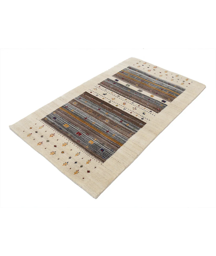 Hand Made Lori Wool Rug 3' 0" x 5' 2" - No. AT14774