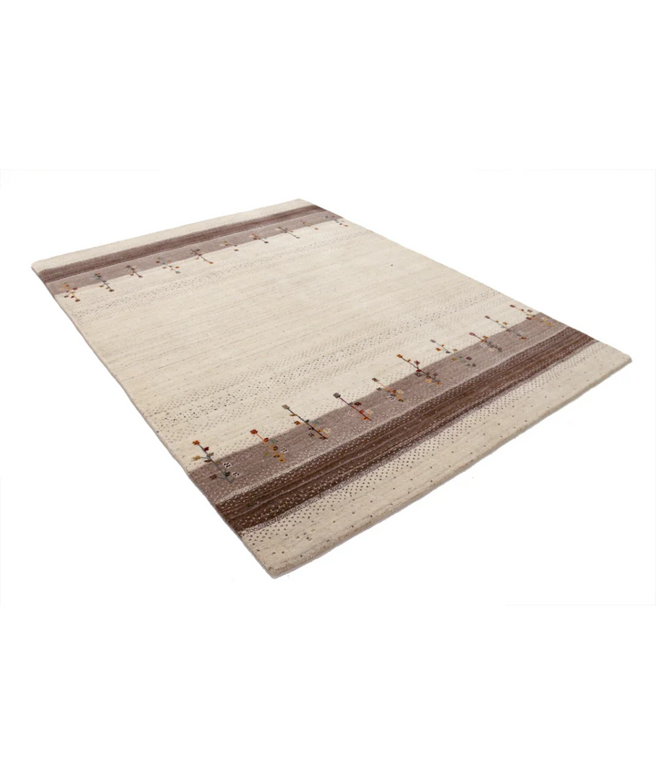 Hand Made Lori Wool Rug 5' 10" x 7' 10" - No. AT55686