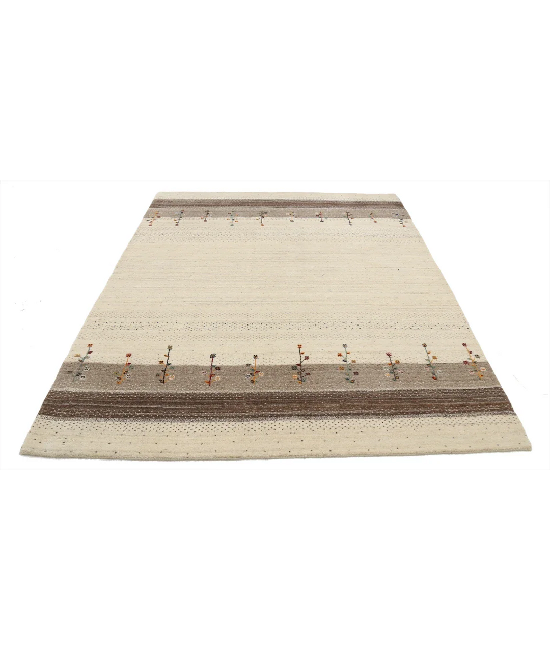 Hand Made Lori Wool Rug 5' 10" x 7' 10" - No. AT55686