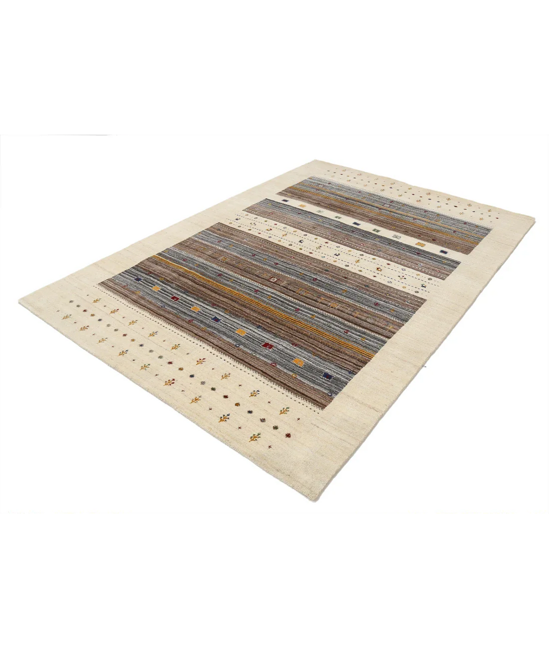 Hand Made Lori Wool Rug 5' 7" x 7' 10" - No. AT69042