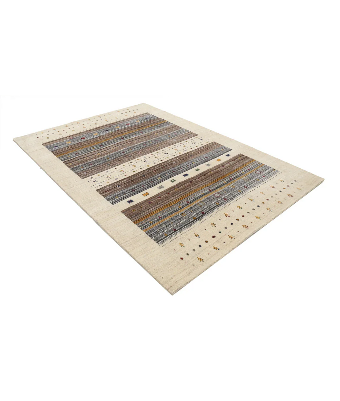 Hand Made Lori Wool Rug 5' 7" x 7' 10" - No. AT69042