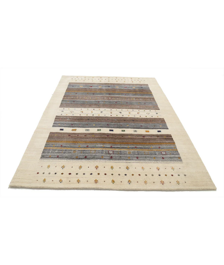Hand Made Lori Wool Rug 5' 7" x 7' 10" - No. AT69042
