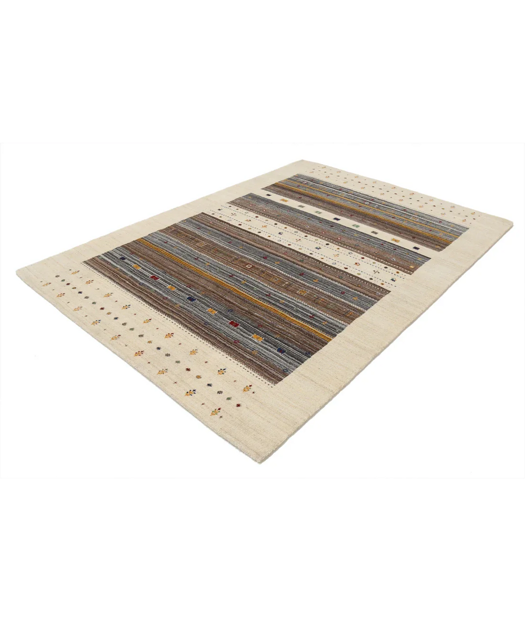 Hand Made Lori Wool Rug 5' 8" x 7' 10" - No. AT23183