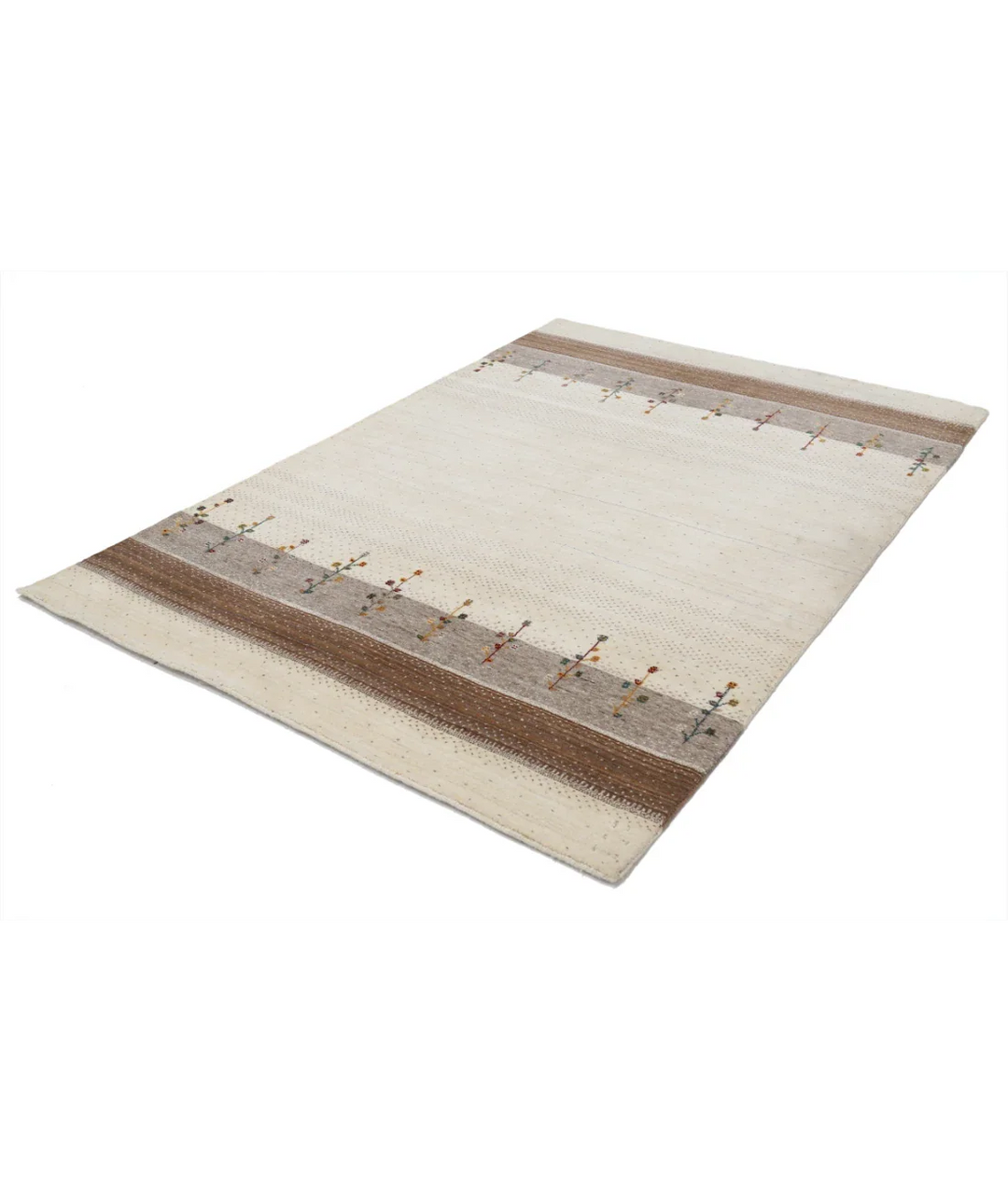 Hand Made Lori Wool Rug 5' 1" x 7' 4" - No. AT76571