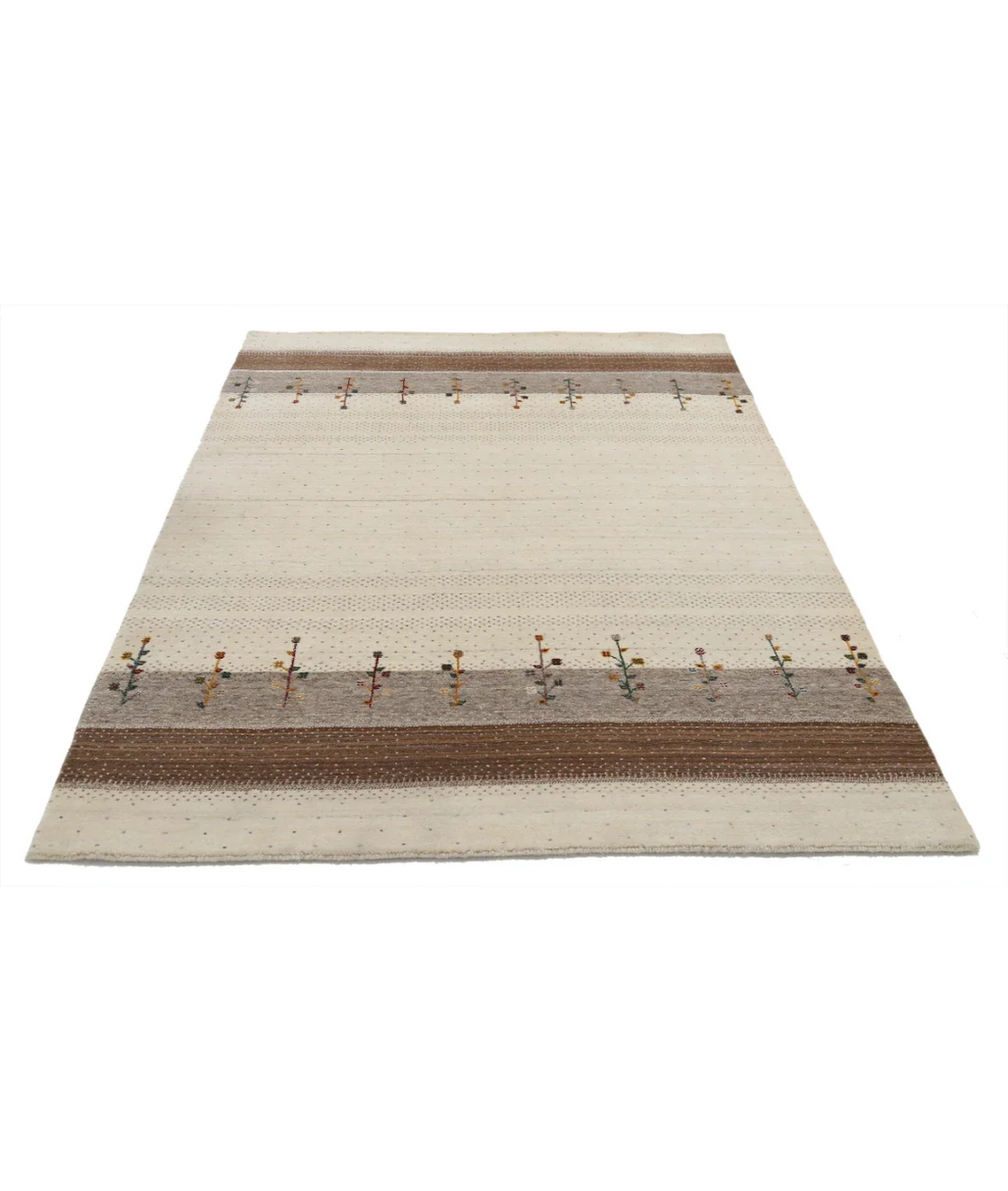 Hand Made Lori Wool Rug 5' 1" x 7' 4" - No. AT76571