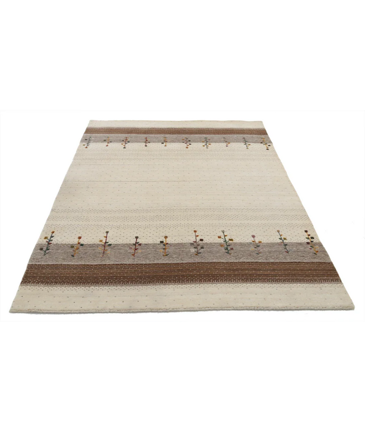 Hand Made Lori Wool Rug 5' 1" x 7' 4" - No. AT76571