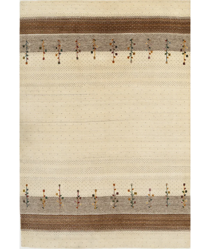 Hand Made Lori Wool Rug 5' 1" x 7' 4" - No. AT76571