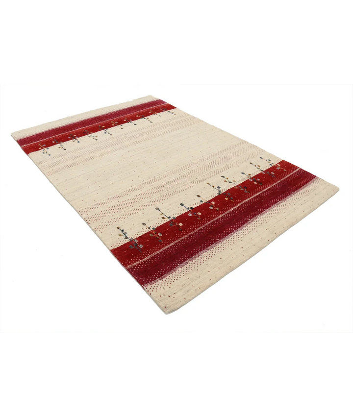 Hand Made Lori Wool Rug 5' 2" x 7' 6" - No. AT79355