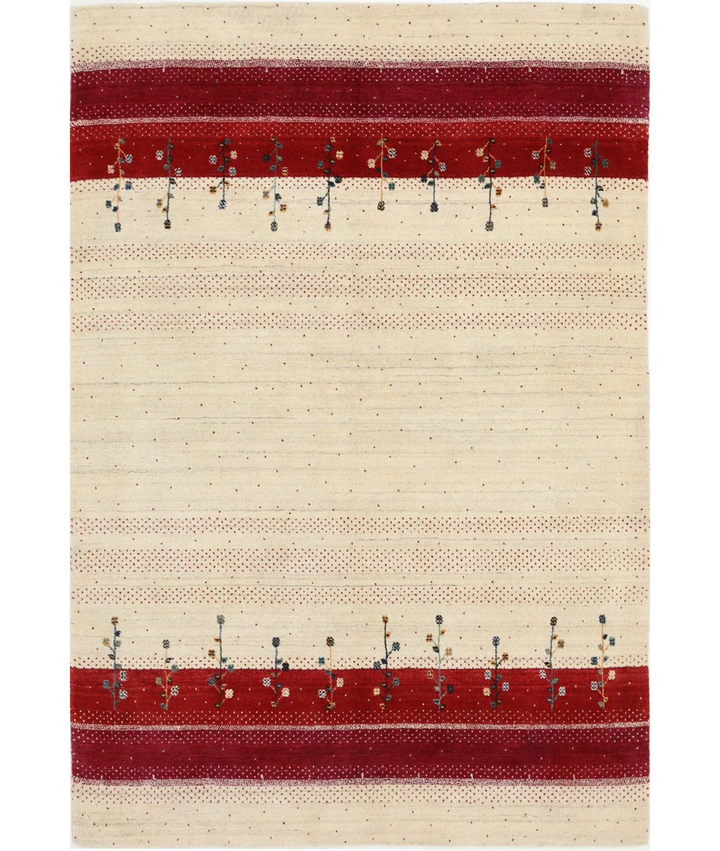 Hand Made Lori Wool Rug 5' 2" x 7' 6" - No. AT79355