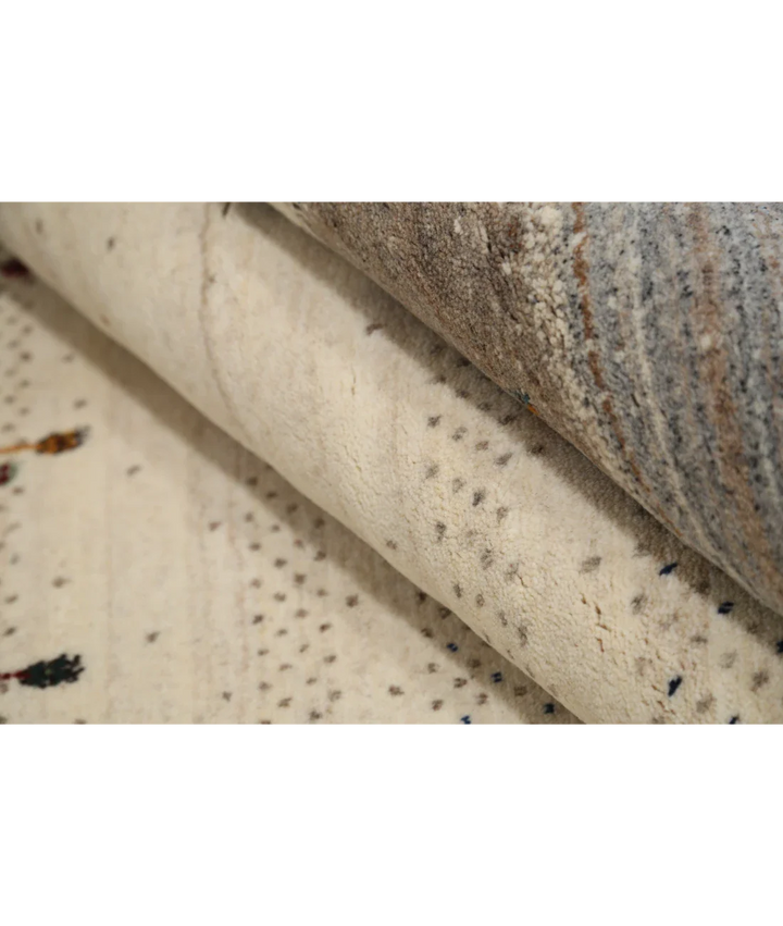 Hand Made Lori Wool Rug 4' 7" x 6' 6" - No. AT86108