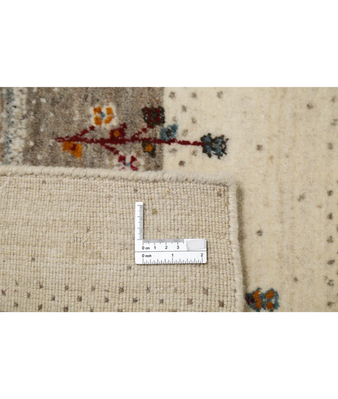 Hand Made Lori Wool Rug 4' 7" x 6' 6" - No. AT86108