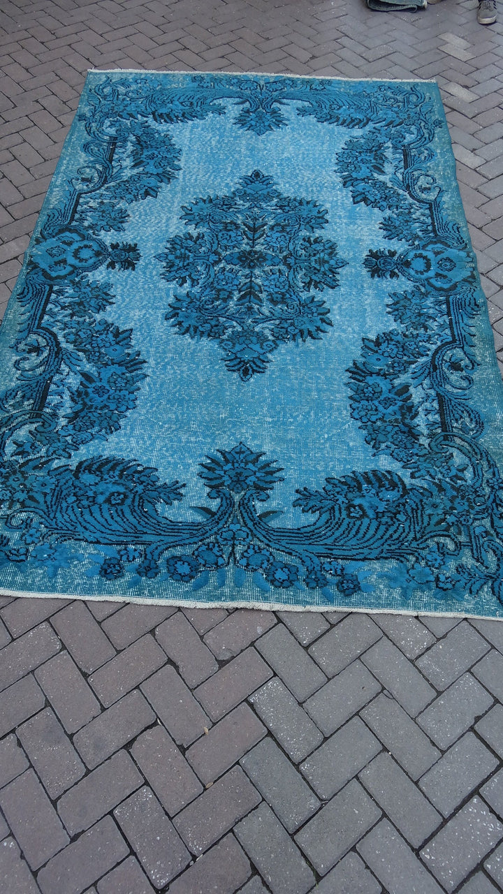 Turquoise Oushak Rug 188' x 288' - No. WR87319