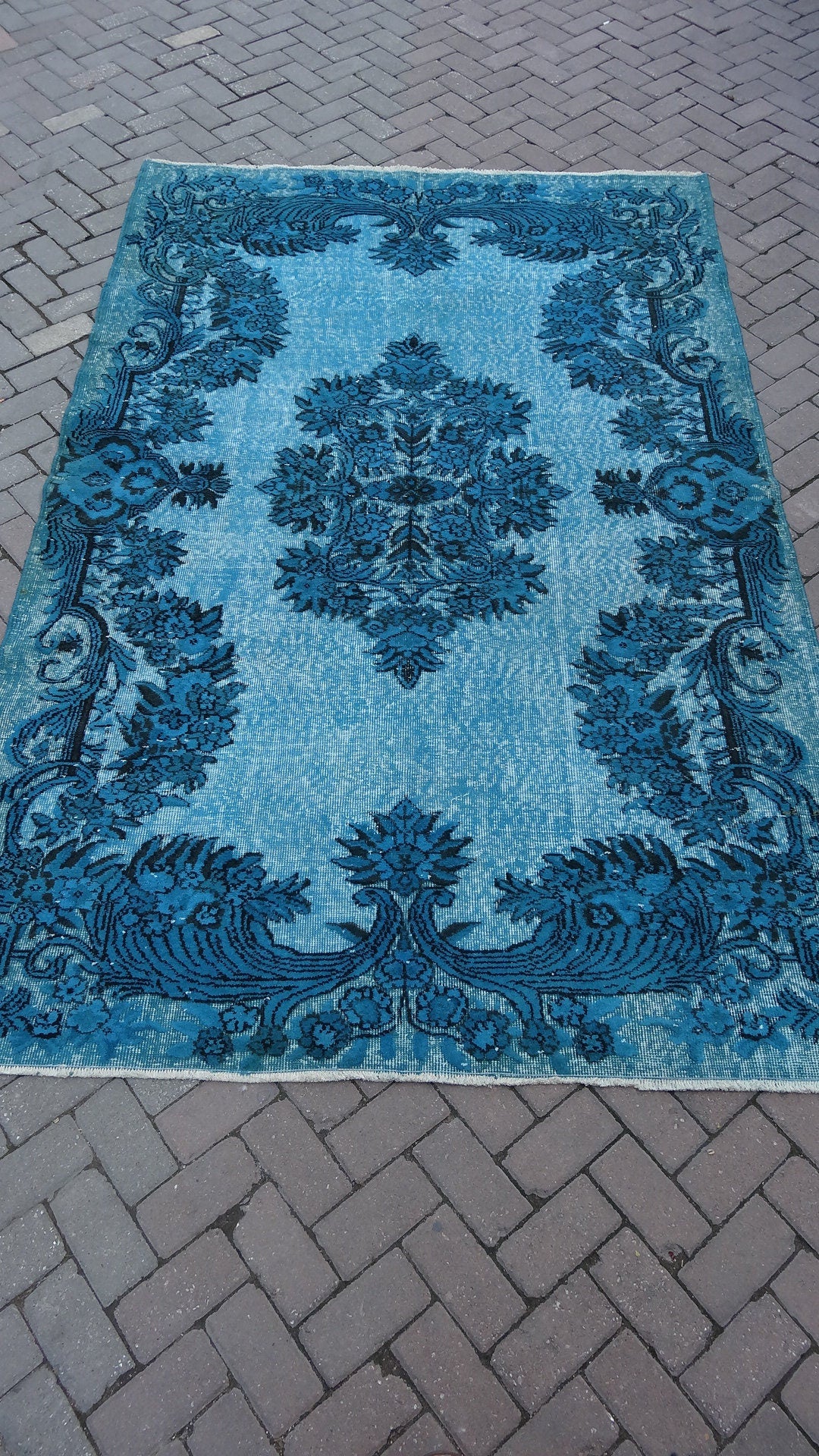 Turquoise Oushak Rug 188' x 288' - No. WR87319